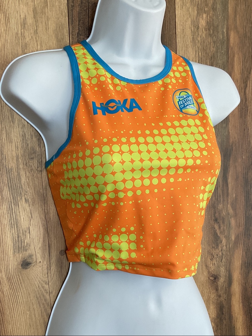 Hoka One Pro Elite Race Crop Top Tank S 130B
